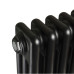 Дизайнерский радиатор Warm Well Column 3 1800*380 Black mat (нижнее)